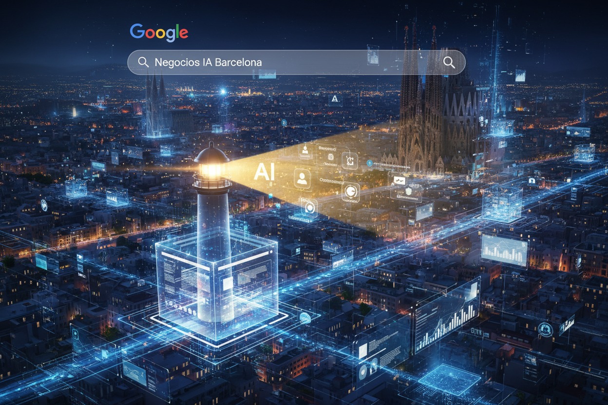 ¿Es difícil posicionarse con la IA en Google en Barcelona?